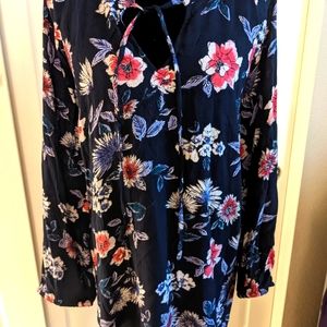 New w Tag- Lane Bryant Floral Top S 22